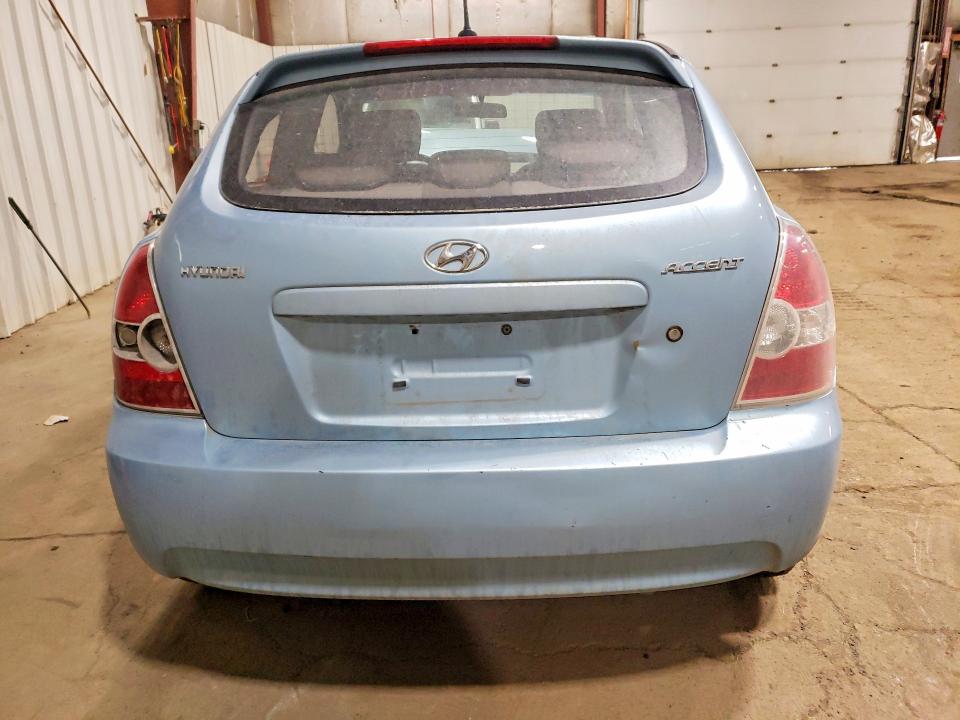 2009 Hyundai Accent VIN KMHCM36C59U130314 COPART salvage auction — FRONT END, Ak - Cert Of Veh Title-Reconstructe, sold $20 on 2026-07-21 (photo 6)