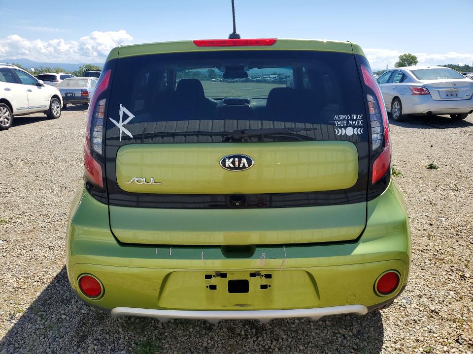 2017 Kia Soul VIN KNDJP3A52H7883839 COPART salvage auction — FRONT END, Ca - Non-Repairable Vehicle Cert, sold $975 on 2026-07-17 (photo 6)