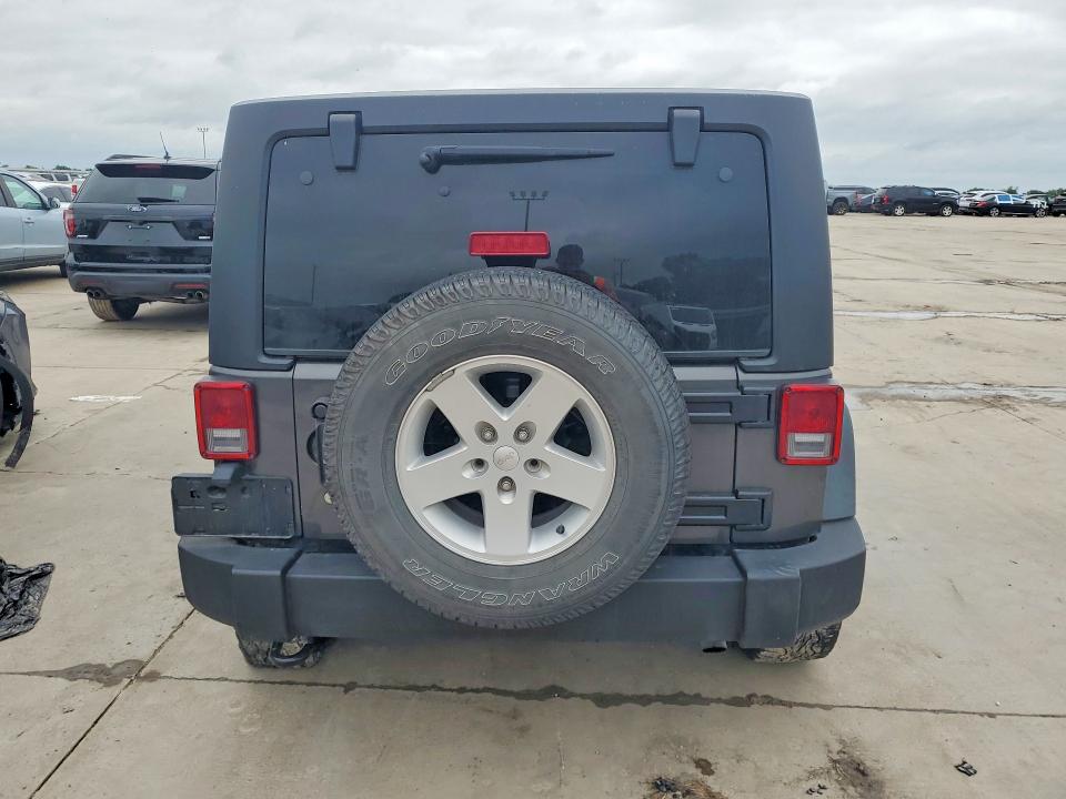 2017 Jeep Wrangler / VIN 1C4BJWDG5HL520446 COPART salvage auction — SIDE, Wv - Salvage Certificate, sold $5,800 on 2026-07-09 (photo 6)