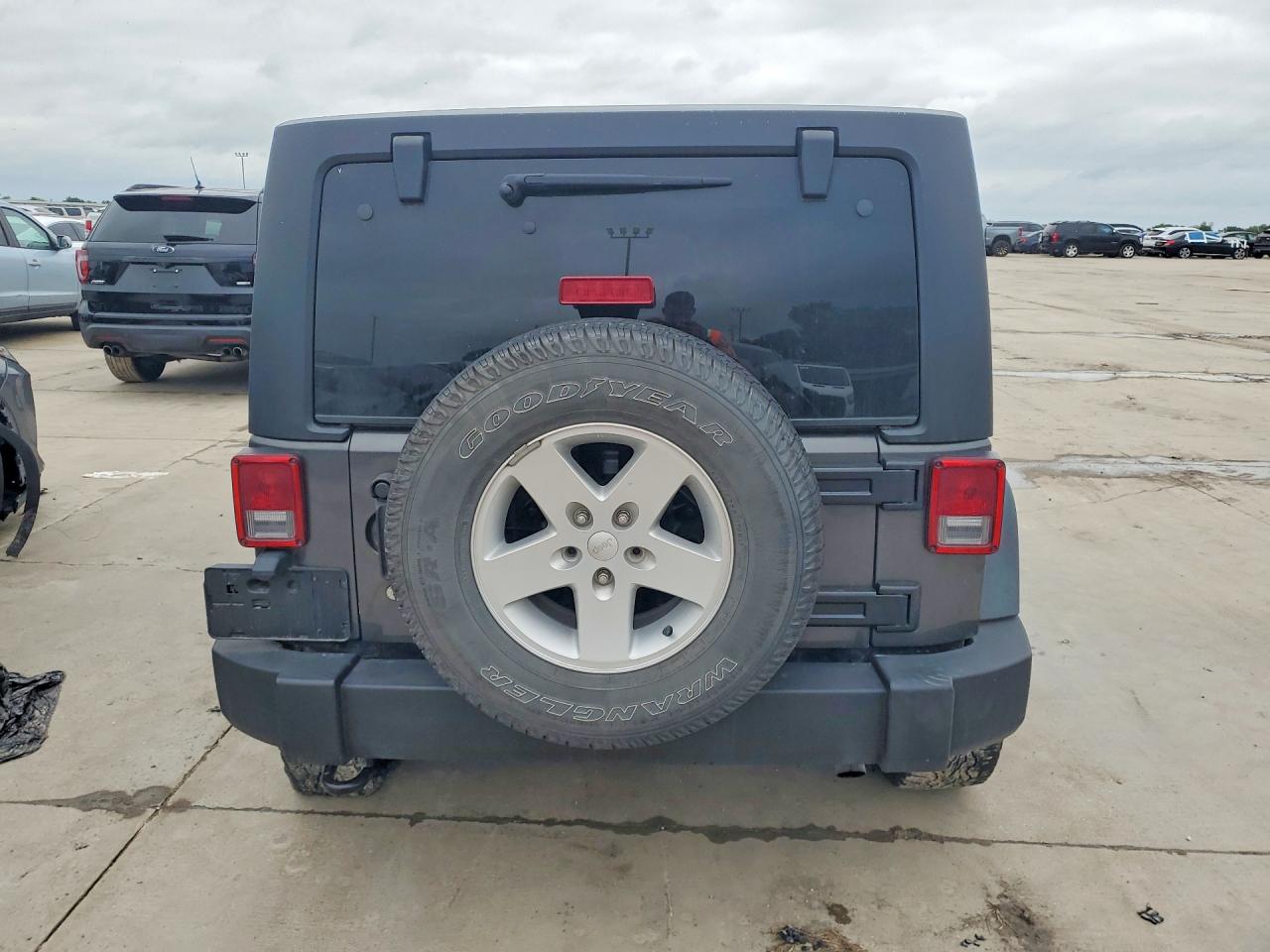 2017 Jeep Wrangler Unlimited VIN 1C4BJWDG5HL520446 COPART salvage auction — Side, WV - SALVAGE CERTIFICATE, sold $5,800 on 2026-07-09 (photo 6)