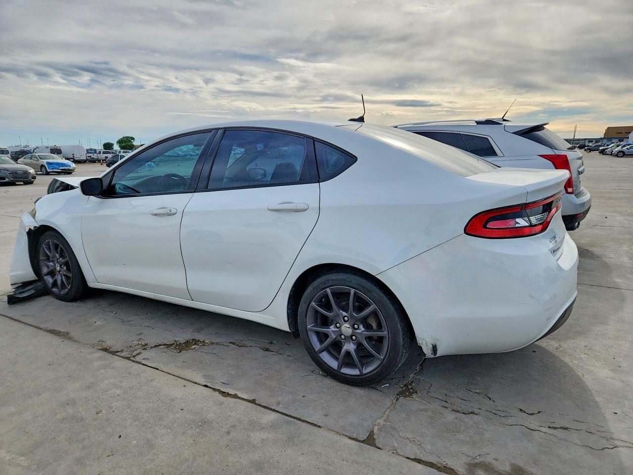 2016 Dodge Dart VIN 1C3CDFAAXGD661456 COPART salvage auction — Front End, TX - SALVAGE VEHICLE TITLE, sold $375 on 2026-07-09 (photo 2)