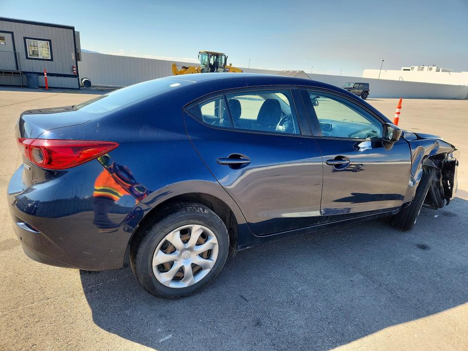 2015 Mazda 3 VIN JM1BM1T70F1261675 COPART salvage auction — FRONT END, Ut - Salvage Certificate, sold $1,350 on 2026-07-24 (photo 3)