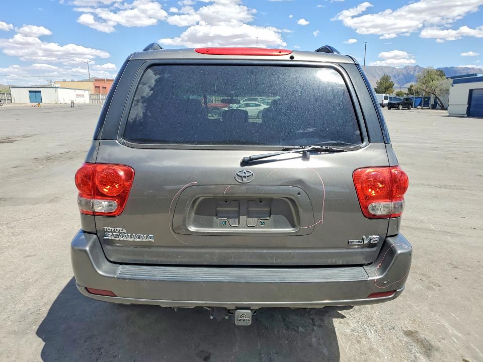 2007 Toyota Sequoia VIN 5TDZT34A47S287692 COPART salvage auction — NORMAL WEAR, Tx - Certificate Of Title, sold $850 on 2026-07-17 (photo 6)