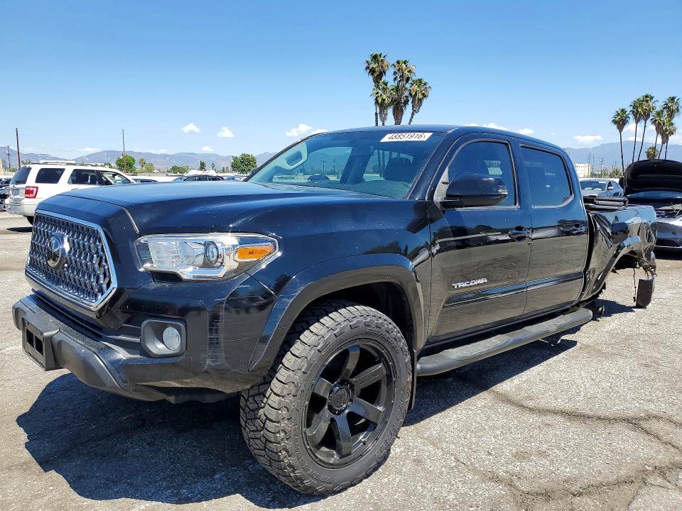 2017 Toyota Tacoma VIN 5TFBZ5DN6HX003621 COPART salvage auction — REAR END, Ca - Salvage Certificate, sold $8,200 on 2026-07-02 (photo 1)