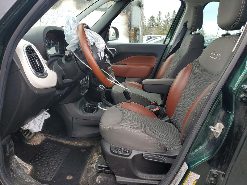 2014 Fiat 500 VIN ZFBCFADH2EZ025537 COPART salvage auction — FRONT END, Salvage Title, sold $200 on 2026-07-23 (photo 7)
