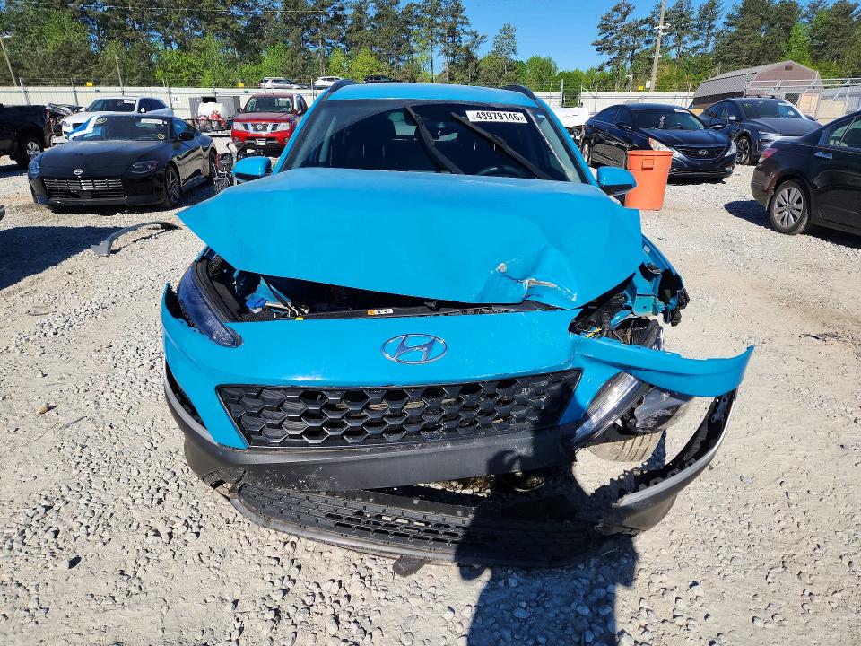2023 Hyundai Kona VIN KM8K62AB6PU959355 COPART salvage auction — FRONT END, Ga - Cert Of Title-Salvage, sold $2,450 on 2026-07-07 (photo 5)