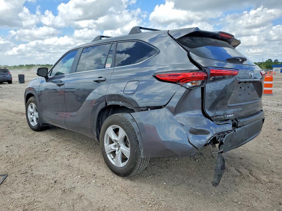 2023 Toyota VIN 5TDZARAH4PS518794 COPART salvage auction — SIDE, Tx - Certificate Of Title, sold $9,700 on 2026-07-16 (photo 2)