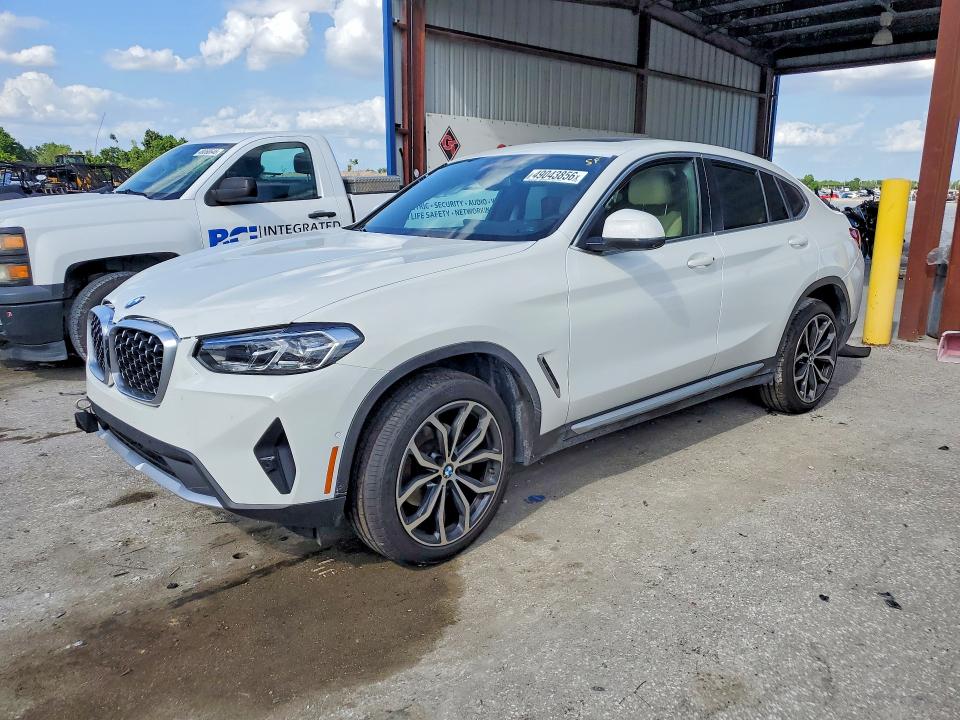 2022 BMW X4 VIN 5UX33DT03N9L55513 — COPART salvage auction photo