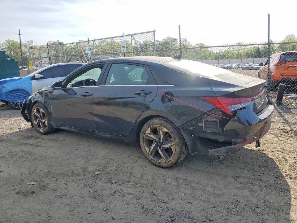 2022 Hyundai Elantra VIN KMHLN4AG8NU366916 COPART salvage auction — ALL OVER, MD - CERT OF SALVAGE > 75% DAMAGE, sold $3,950 on 2026-07-14 (photo 2)