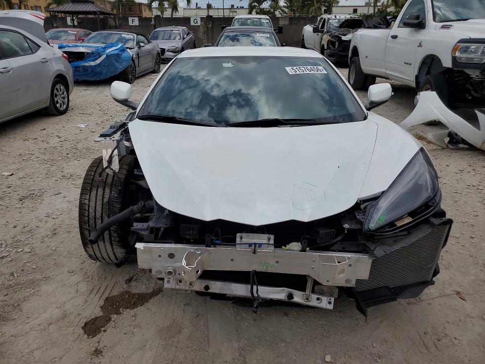 2021 Chevrolet Corvette VIN 1G1YA3D41M5119983 COPART salvage auction — FRONT END, FL - CERT OF TITLE SLVG REBUILDABLE, sold $34,750 on 2026-07-02 (photo 5)