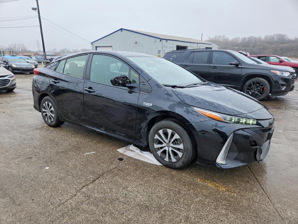 2021 Toyota Prius VIN JTDKAMFP2M3168258 COPART salvage auction — HAIL, Il - Salvage Certificate, sold $9,000 on 2026-07-29 (photo 4)