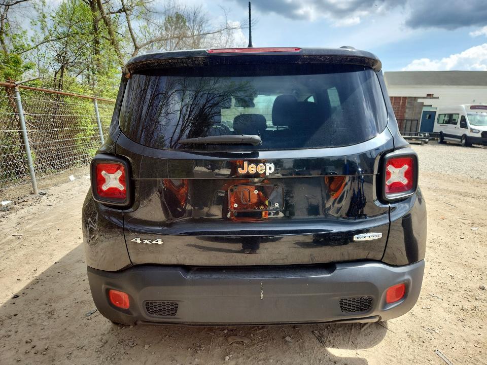 2015 Jeep Renegade VIN ZACCJBBT2FPB97754 COPART salvage auction — HAIL, Oh - Certificate Of Title, sold $1,450 on 2026-07-29 (photo 6)