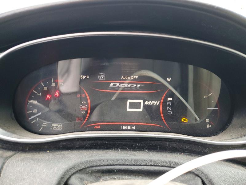 2013 Dodge Dart VIN 1C3CDFCA6DD225177 COPART salvage auction — SIDE, Mi - Certificate Of Title, sold $1,300 on 2026-07-22 (photo 9)