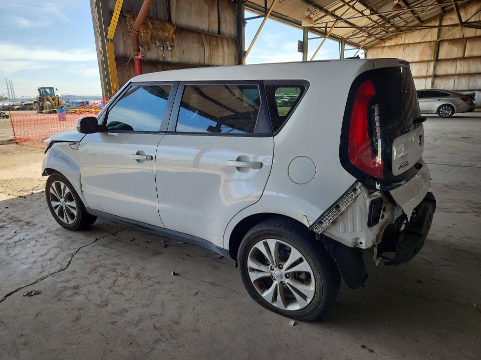 2015 Kia Soul VIN KNDJP3A56F7157723 COPART salvage auction — REAR END, Id - Salvage Certificate Of Title, sold $1,550 on 2026-07-08 (photo 2)
