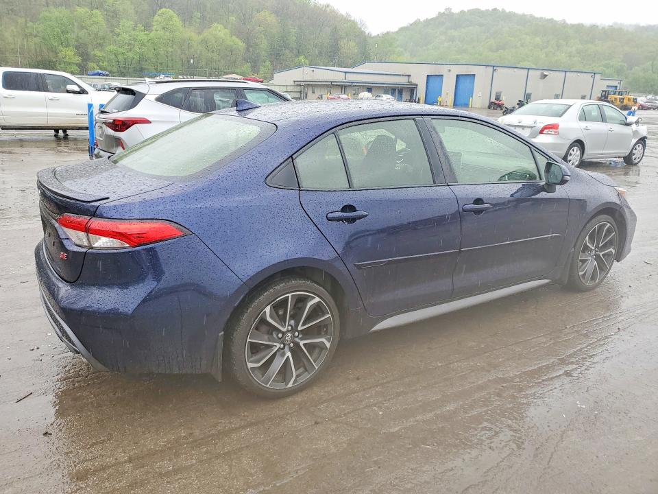 2020 Toyota Corolla VIN JTDS4RCE1LJ004579 COPART salvage auction — HAIL, Pa - Certificate Of Salvage, sold $6,000 on 2026-07-02 (photo 3)