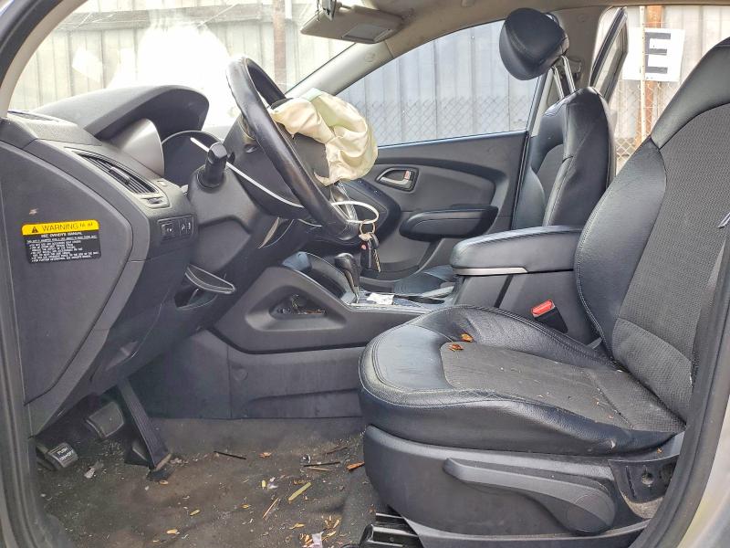 2011 Hyun Tucson VIN KM8JU3AC0BU128572 COPART salvage auction — FRONT END, CA - SALVAGE CERTIFICATE, sold $175 on 2026-07-27 (photo 7)
