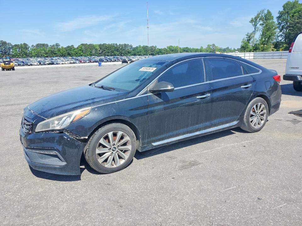 2017 Hyundai Sonata VIN 5NPE34AFXHH516808 COPART salvage auction — MECHANICAL, Oh - Dealer Only Clean Title, sold $1,650 on 2026-07-09 (photo 1)