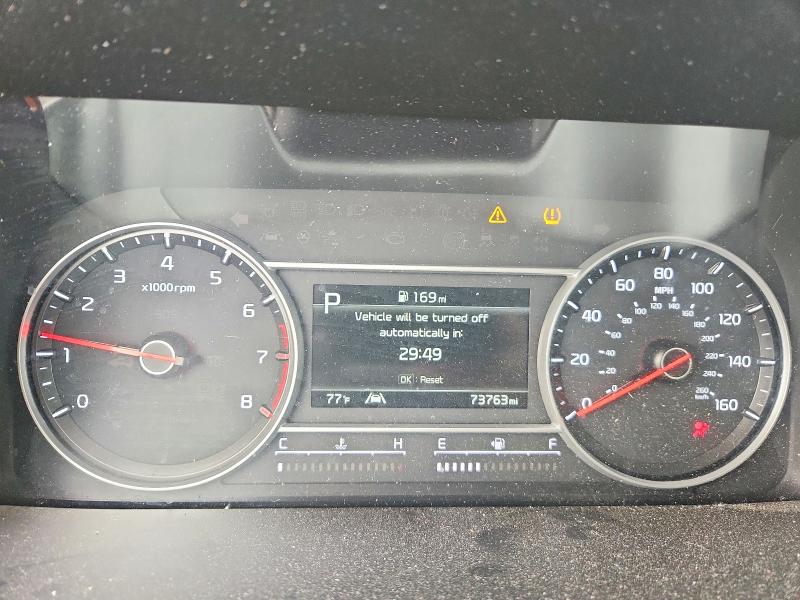 2023 Kia VIN 5XYRL4LC1PG217900 COPART salvage auction — FRONT END, Tx - Salvage Vehicle Title, sold $8,500 on 2026-07-20 (photo 9)