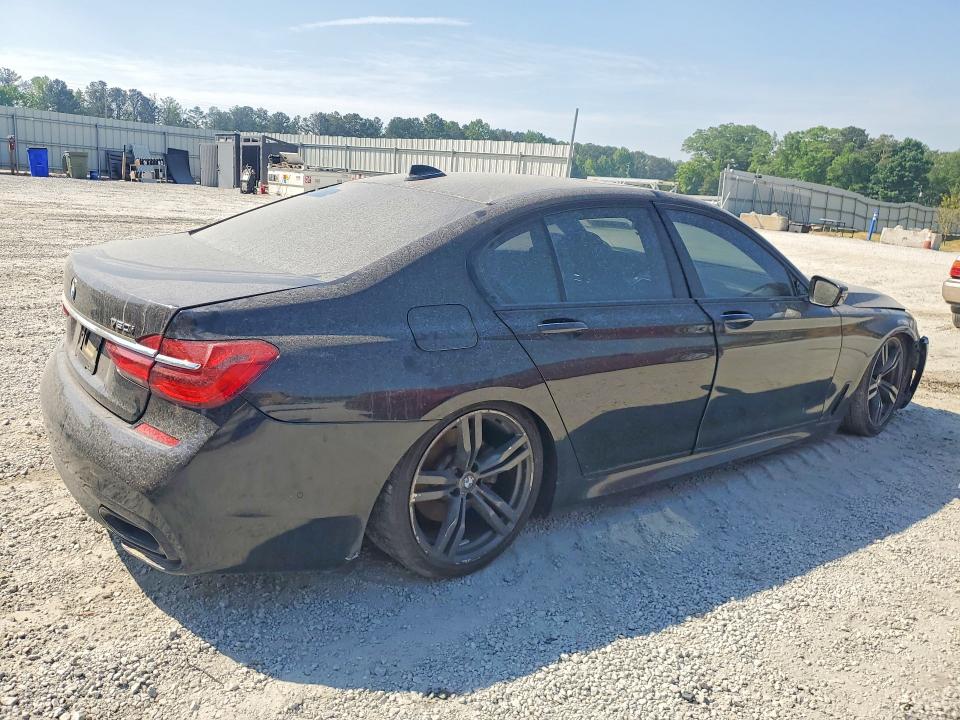 2018 BMW 7er VIN WBA7B0C55JG527229 COPART salvage auction — MECHANICAL, Ga - Certificate Of Title, sold $9,900 on 2026-07-29 (photo 3)