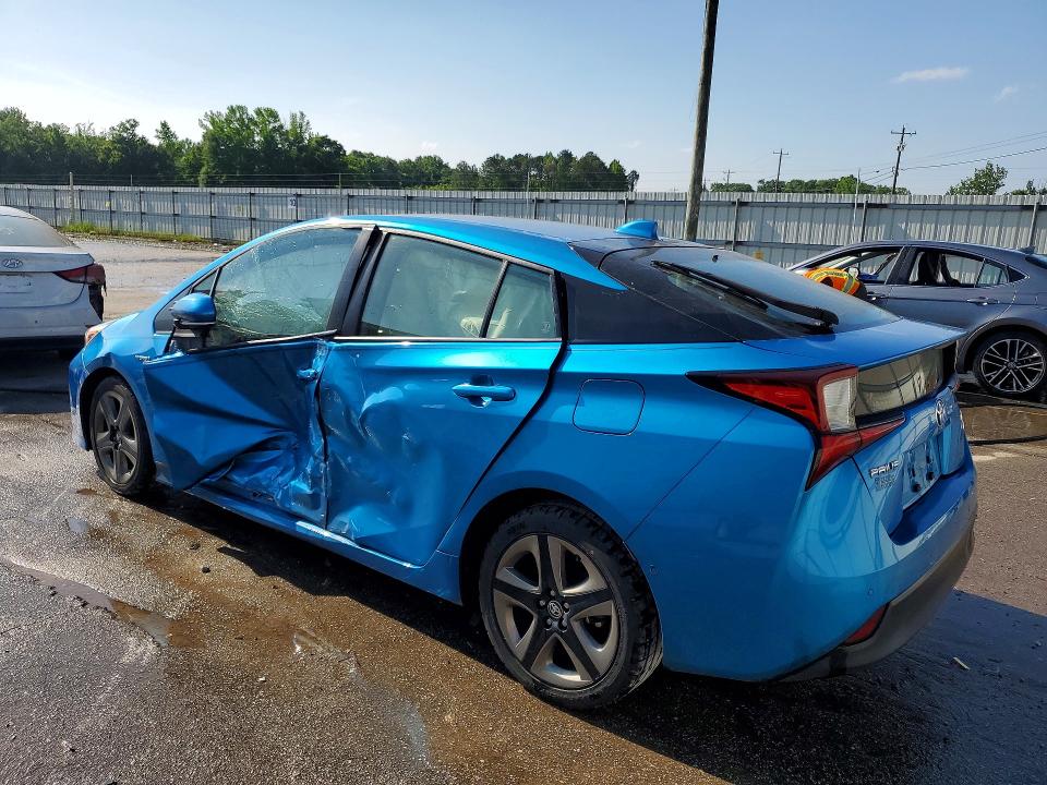 2021 Toyota Prius VIN JTDKAMFU7M3136184 COPART salvage auction — SIDE, Al - Cert Of Title-Salvage Title, sold $4,750 on 2026-07-23 (photo 2)