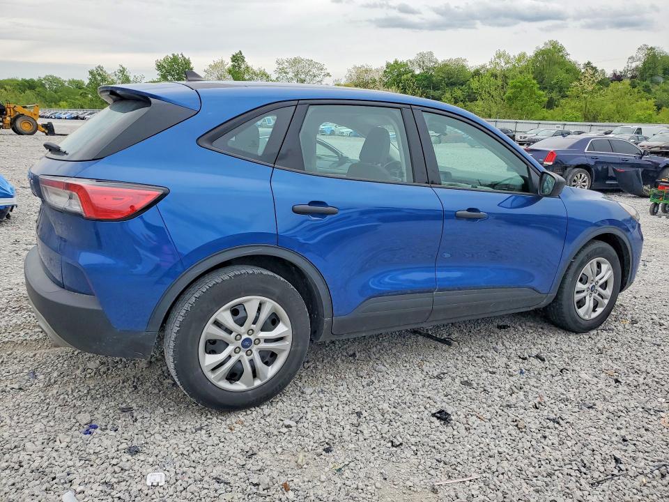 2022 Ford Escape VIN 1FMCU0F61NUA83866 COPART salvage auction — MECHANICAL, Ky - Certificate Of Title, sold $2,100 on 2026-07-02 (photo 3)