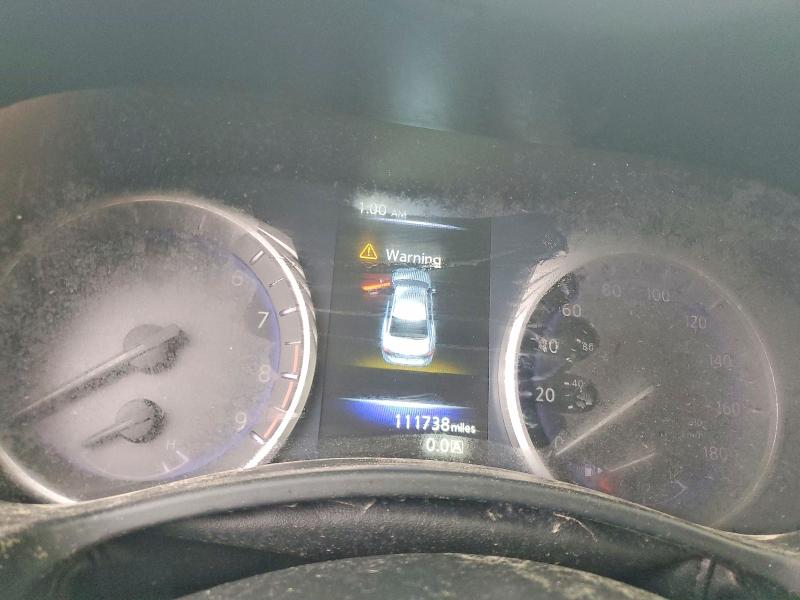 2015 Infiniti Q50 VIN JN1BV7AR0FM418496 COPART salvage auction — FRONT END, Id - Salvage Certificate Of Title, sold $700 on 2026-07-31 (photo 9)