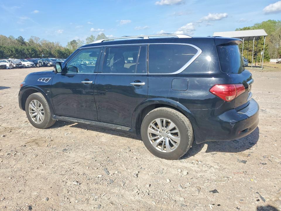 2017 Infiniti Qx80 VIN JN8AZ2NEXH9157573 COPART salvage auction — NORMAL WEAR, Nj - Clean Title Export Only, sold $2,550 on 2026-08-24 (photo 2)