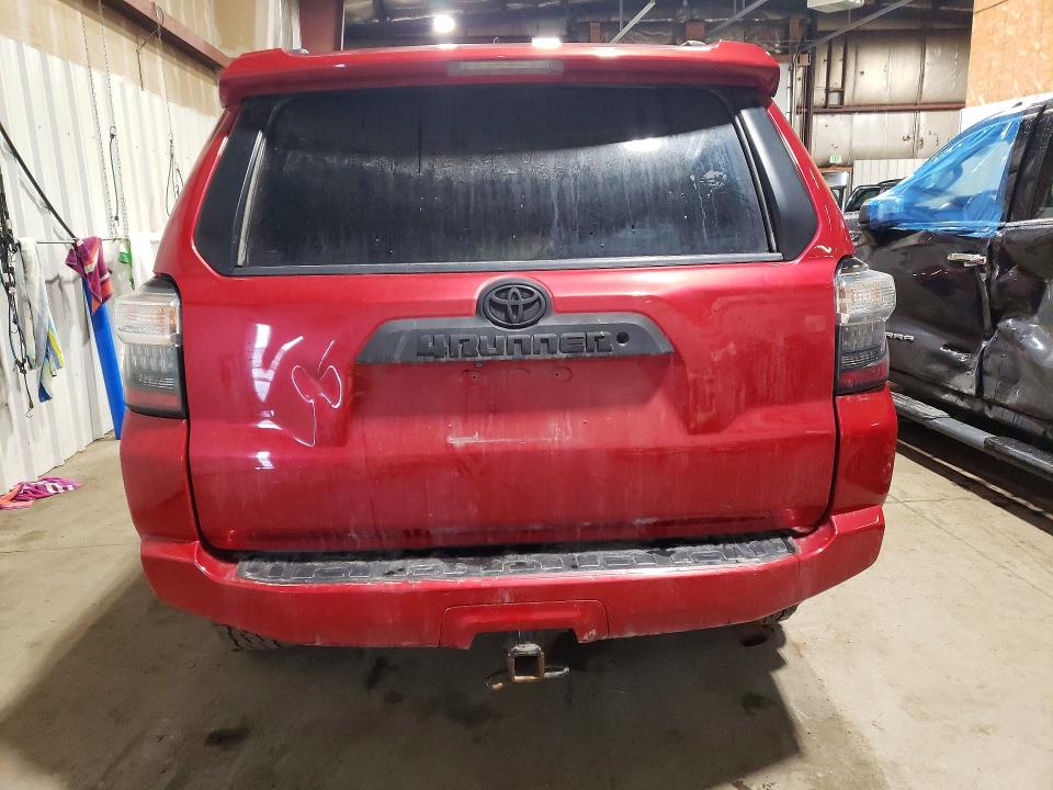 2014 Toyota 4runner VIN JTEBU5JR6E5199942 COPART salvage auction — FRONT END, Salvage Title, sold $3,200 on 2026-07-21 (photo 6)