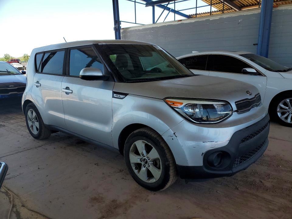 2018 Kia Soul VIN KNDJN2A28J7607323 COPART salvage auction — FRONT END, Az - Cert Of Title - Salvage, sold $2,000 on 2026-07-09 (photo 4)