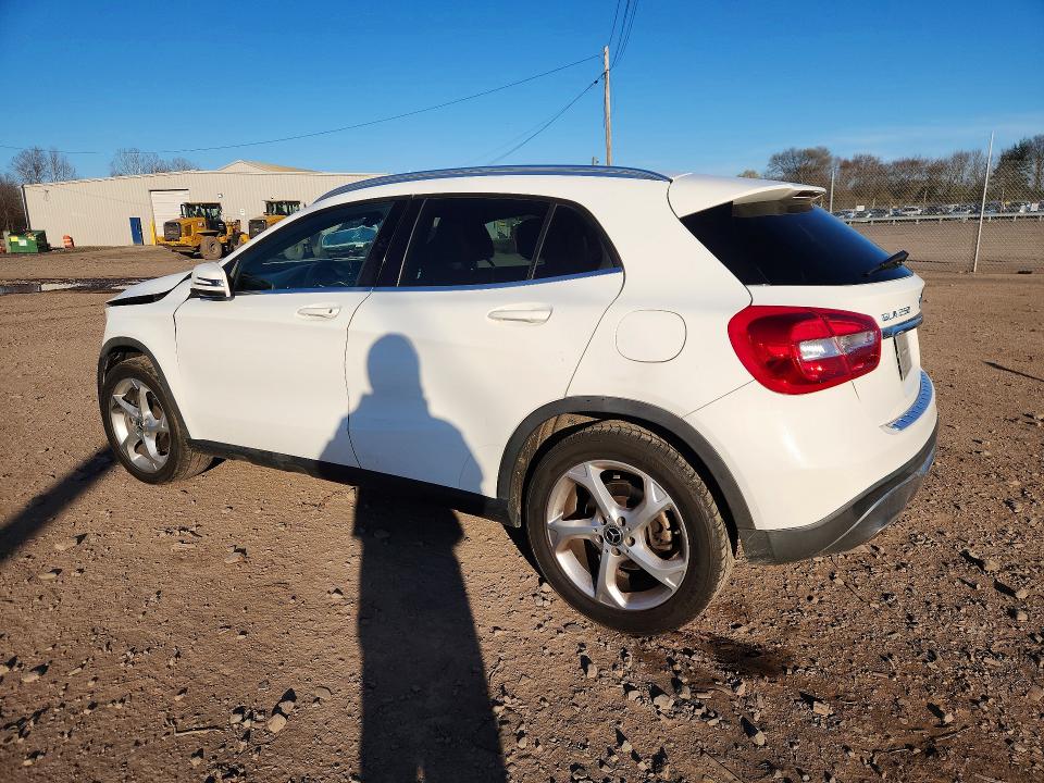 2019 Mercedes-benz Gla-klasse VIN WDCTG4GB4KJ586961 COPART salvage auction — FRONT END, Pa - Certificate Of Salvage, sold $3,850 on 2026-07-02 (photo 2)