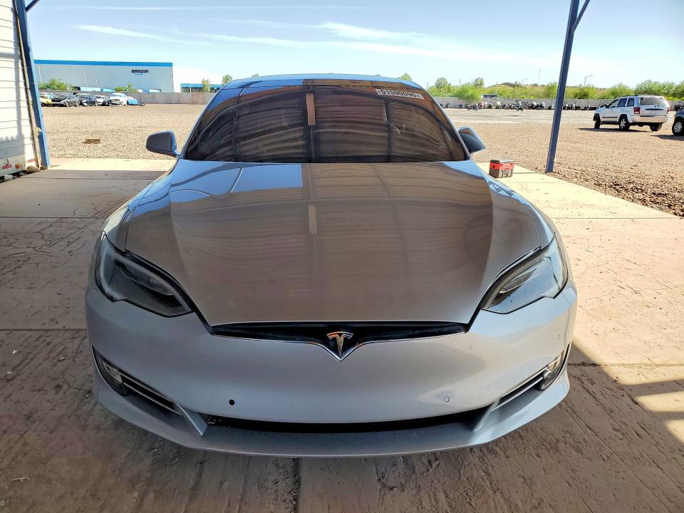 2016 Tesla Model s VIN 5YJSA1E24GF176745 COPART salvage auction — SIDE, Salvage Title, sold $4,400 on 2026-07-16 (photo 5)