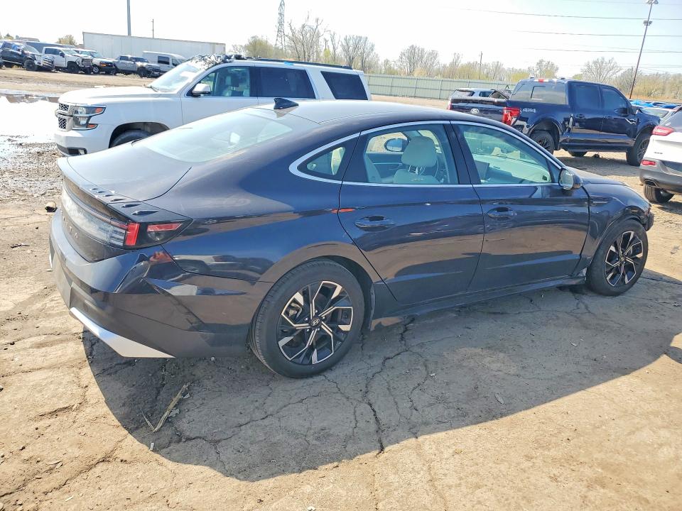 2024 Hyundai Sonata VIN KMHL64JA5RA380367 COPART salvage auction — FRONT END, Mi - Cert Of Title-Salvage Vehicle, sold $5,500 on 2026-07-14 (photo 3)