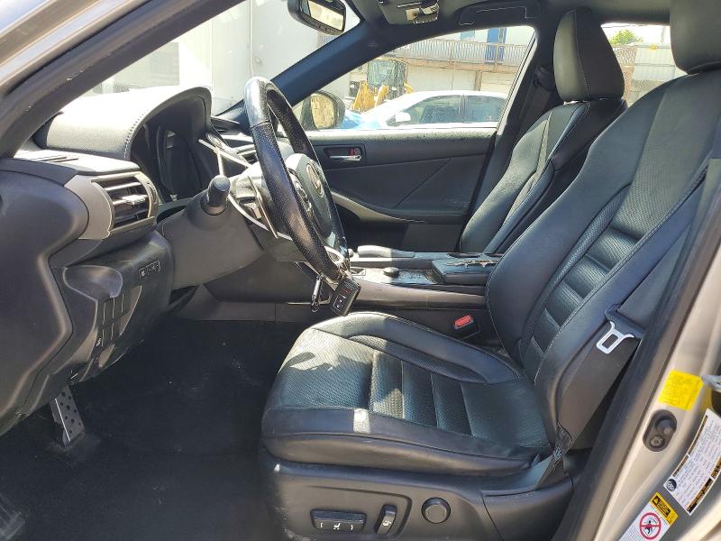 2016 Lexus Is VIN JTHCE1D26G5010818 COPART salvage auction — FRONT END, KY - CERT OF TITLE-SALVAGE, sold $2,300 on 2026-07-31 (photo 7)