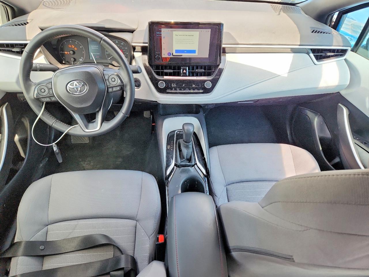 2025 Toyota Corolla VIN 5YFS4MCE1SP244258 COPART salvage auction — Side, AL - CERT OF TITLE-SALVAGE TITLE, sold $4,900 on 2026-07-09 (photo 8)