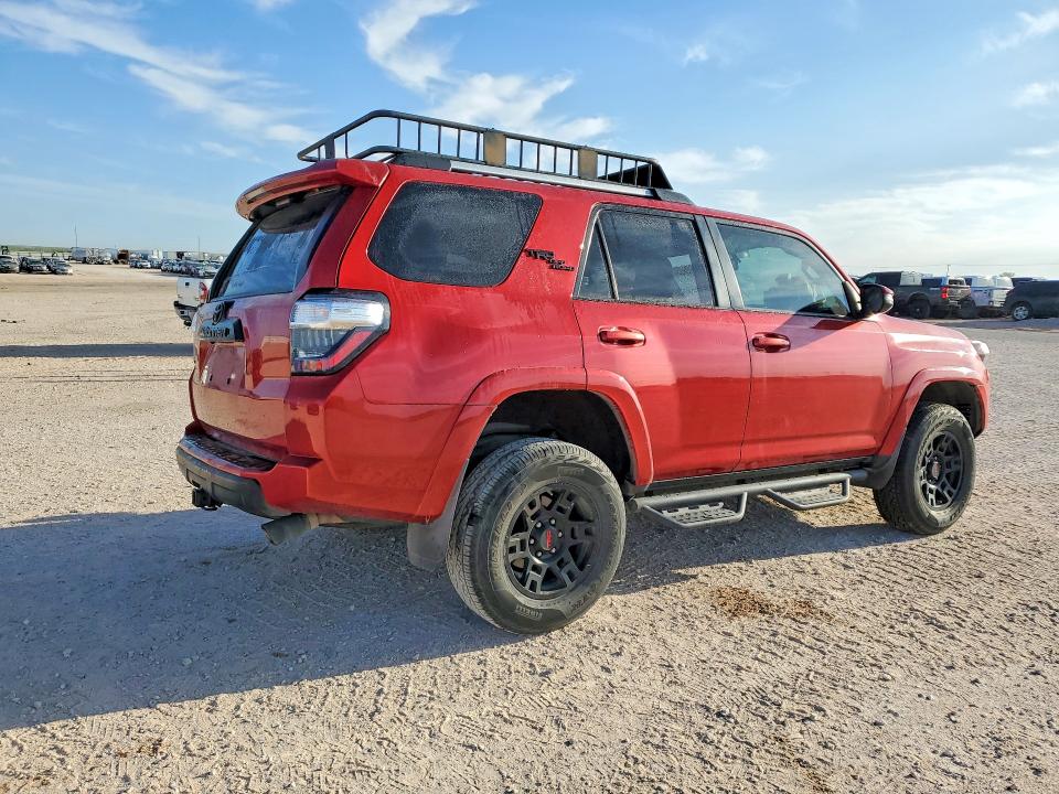 2018 Toyota 4runner VIN JTEBU5JR9J5555844 COPART salvage auction — FRONT END, Tx - Salvage Vehicle Title, sold $9,800 on 2026-07-22 (photo 3)