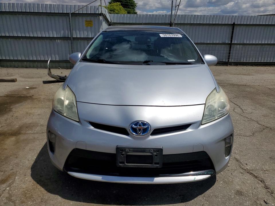2014 Toyota Prius VIN JTDKN3DU1E1743910 COPART salvage auction — REAR END, Id - Salvage Certificate Of Title, sold $1,650 on 2026-07-10 (photo 5)