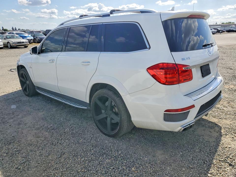 2016 Mercedes-benz Gl-klasse VIN 4JGDF7EE3GA670753 COPART salvage auction — FRONT END, Ca - Salvage Certificate (P), sold $7,600 on 2026-07-07 (photo 2)