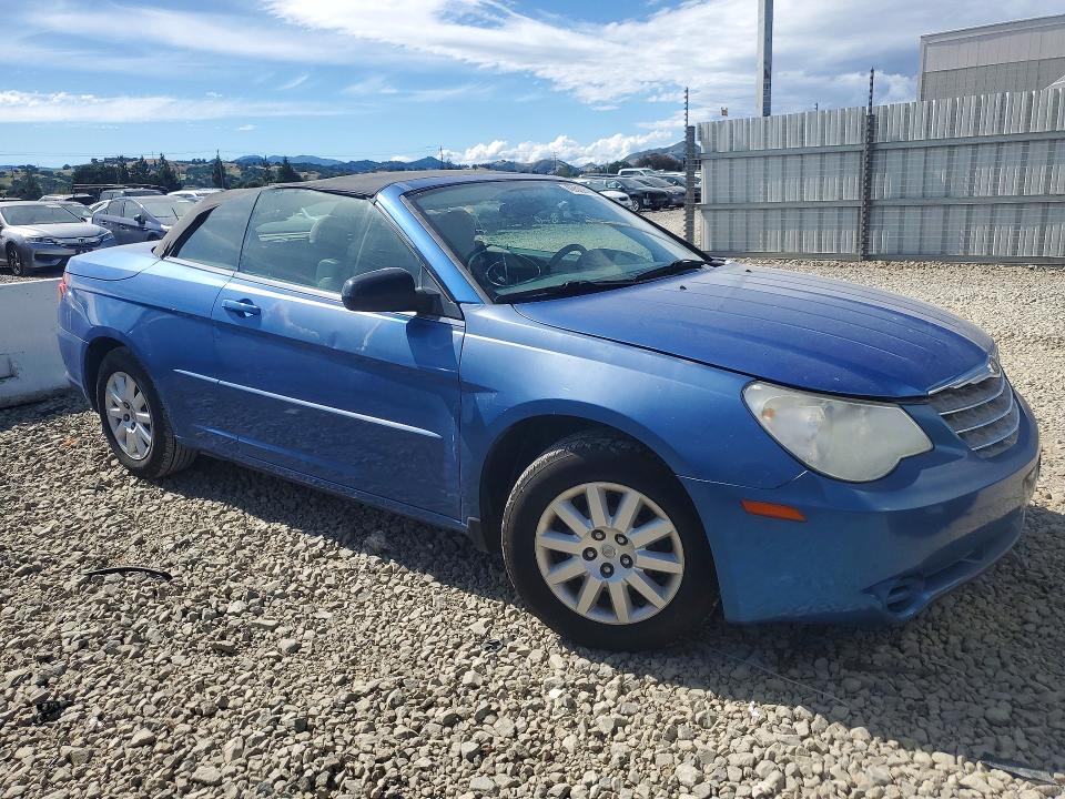 2008 Chrysler Sebring VIN 1C3LC45K48N643167 COPART salvage auction — MINOR DENT/SCRATCHES, Ca - Dis/Dlr/Exp Only Clean Title (P), sold $475 on 2026-07-02 (photo 4)