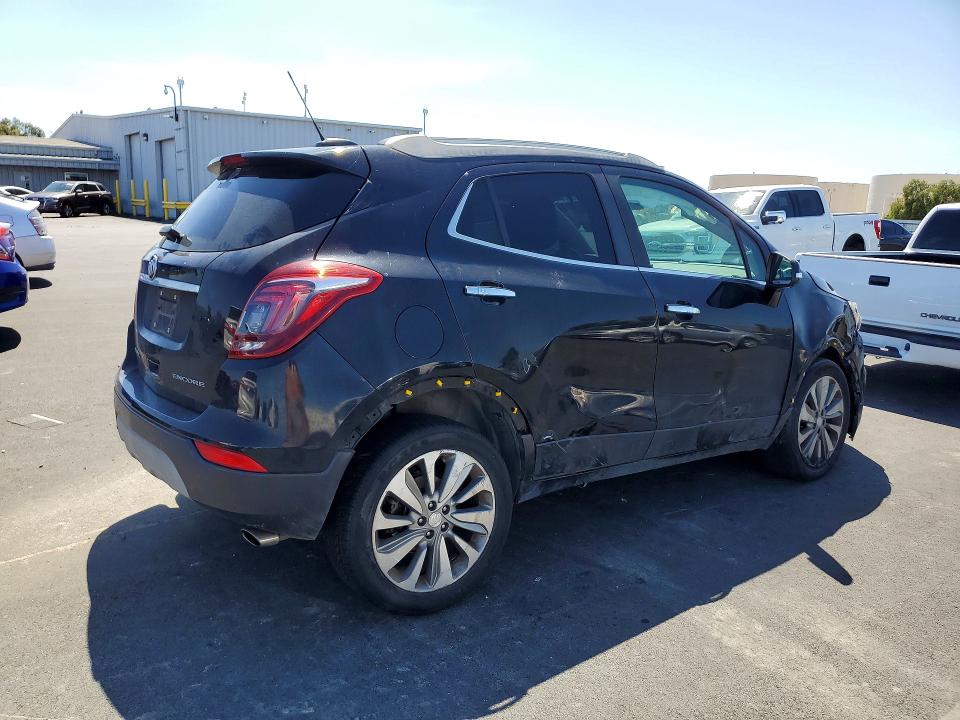 2017 Buick Encore VIN KL4CJASBXHB218696 COPART salvage auction — FRONT END, Salvage Title, sold $625 on 2026-07-20 (photo 3)