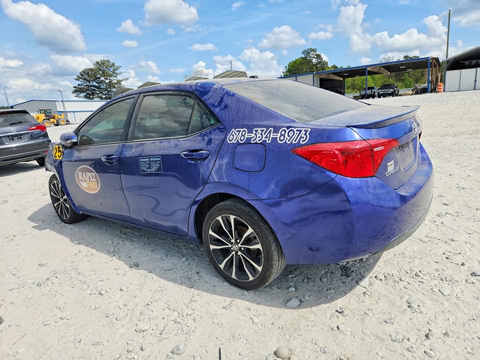 2018 Toyota Corolla VIN 5YFBURHE1JP831595 COPART salvage auction — FRONT END, Ga - Cert Of Title-Salvage, sold $2,250 on 2026-07-08 (photo 2)