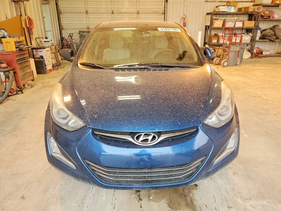 2015 Hyundai VIN KMHDH4AE0FU252212 COPART salvage auction — WATER/FLOOD, TX, sold $150 on 2026-07-24 (photo 5)