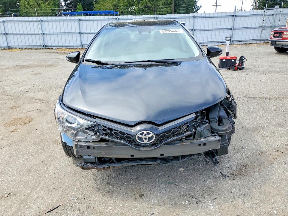 2018 Toyota Corolla VIN JTNKARJE1JJ554787 COPART salvage auction — FRONT END, Wa - Bill Of Sale, sold $5,600 on 2026-07-06 (photo 5)