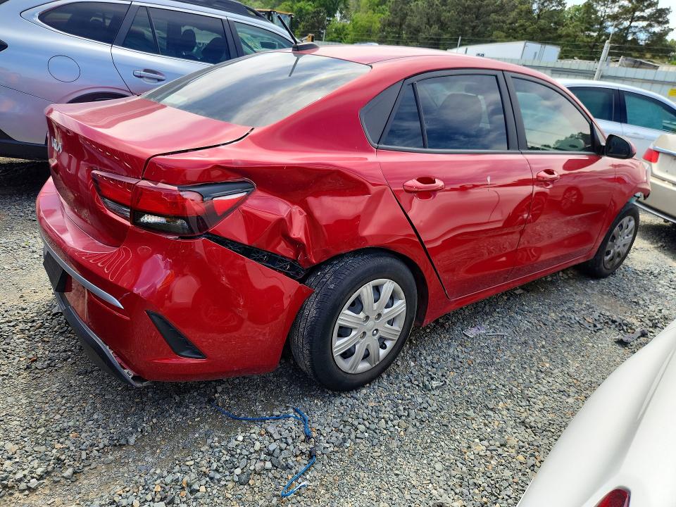 2022 Kia Rio VIN 3KPA24AD9NE490864 COPART salvage auction — FRONT END, La - Permit To Sell, sold $2,000 on 2026-07-09 (photo 3)