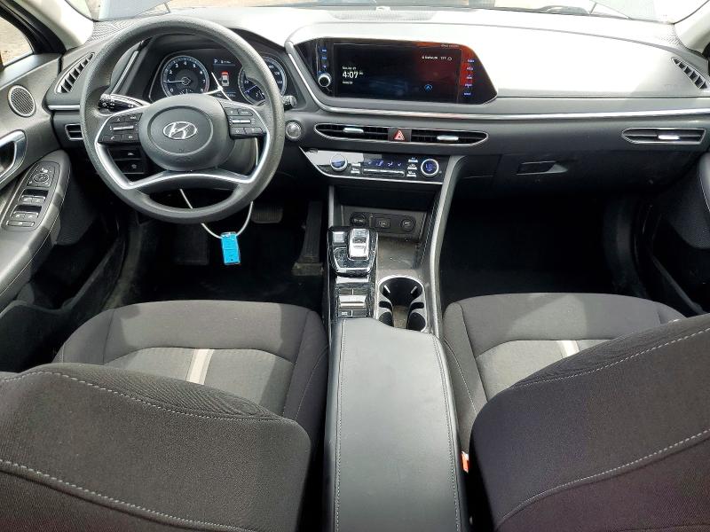 2023 Hyundai Sonata VIN KMHL64JA7PA313699 COPART salvage auction — HAIL, Oh - Cert Of Title-Salvage, sold $8,300 on 2026-07-02 (photo 8)