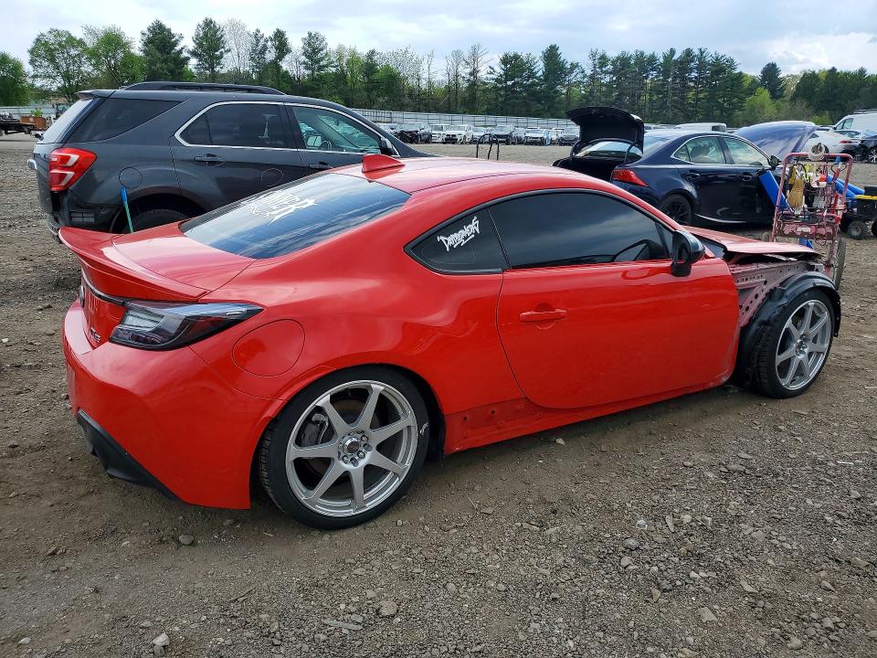 2023 Toyota Gr 86 VIN JF1ZNBE19P9760915 COPART salvage auction — FRONT END, Md - Cert Of Salvage > 75% Damage, sold $1,000 on 2026-07-27 (photo 3)