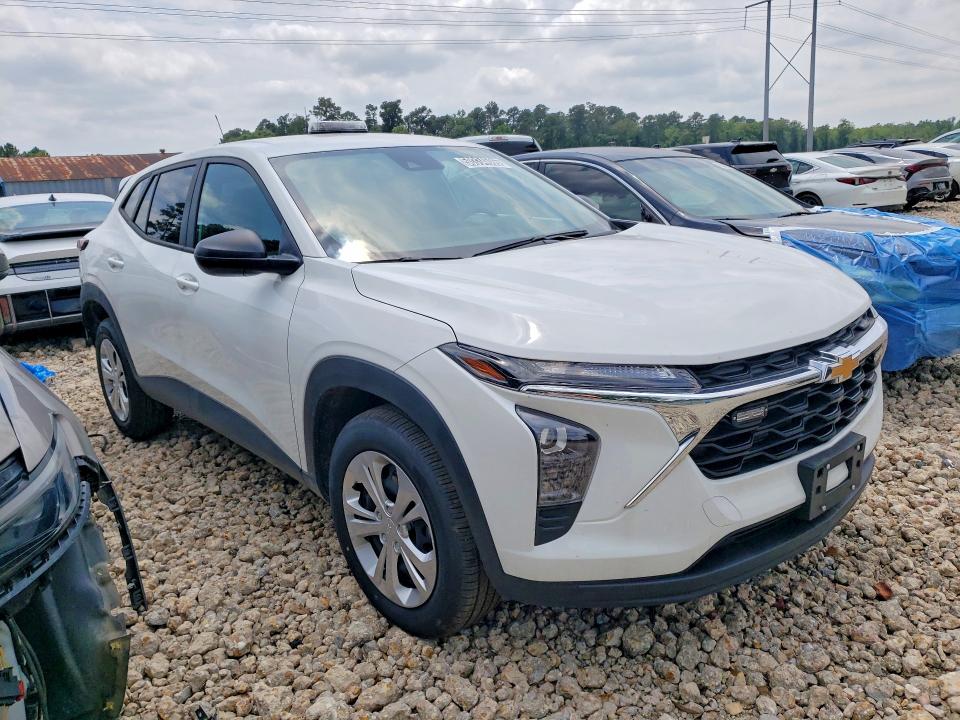 2025 Chevrolet VIN KL77LFEP1SC201418 COPART salvage auction — REAR END, La - Cert Of Title-Salvage, sold $8,200 on 2026-07-02 (photo 4)