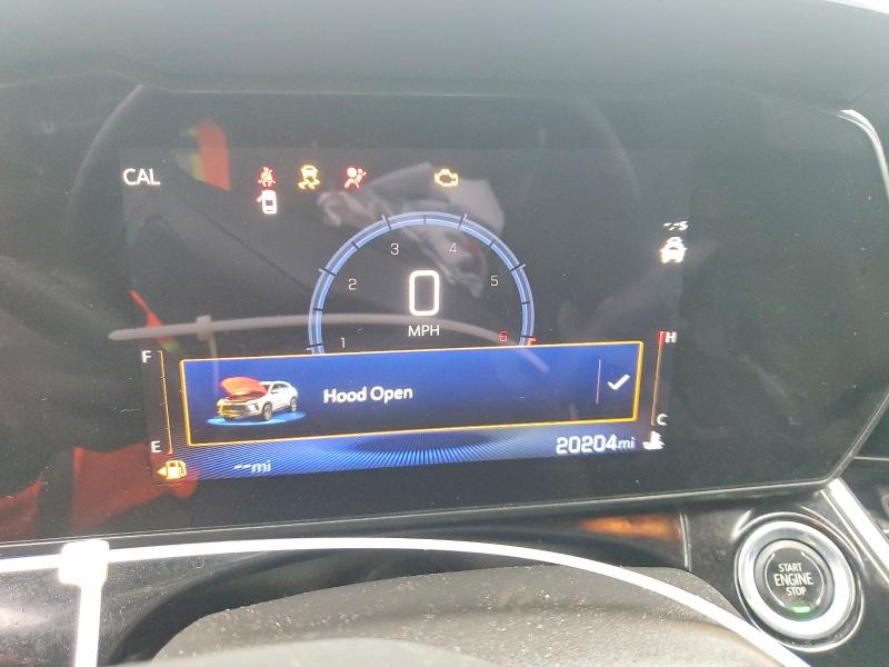 2025 Chevrolet VIN KL77LJEP9SC117060 COPART salvage auction — FRONT END, Ma - Cert Of Title-Salvage, sold $5,100 on 2026-07-17 (photo 9)