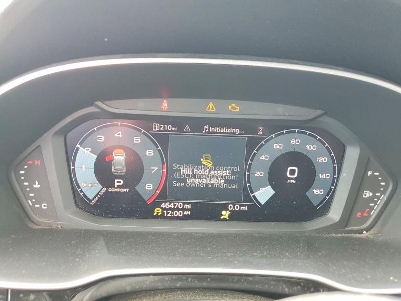 2022 Audi Q3 VIN WA1DECF37N1148504 COPART salvage auction — FRONT END, Salvage Title, sold $7,900 on 2026-07-22 (photo 9)