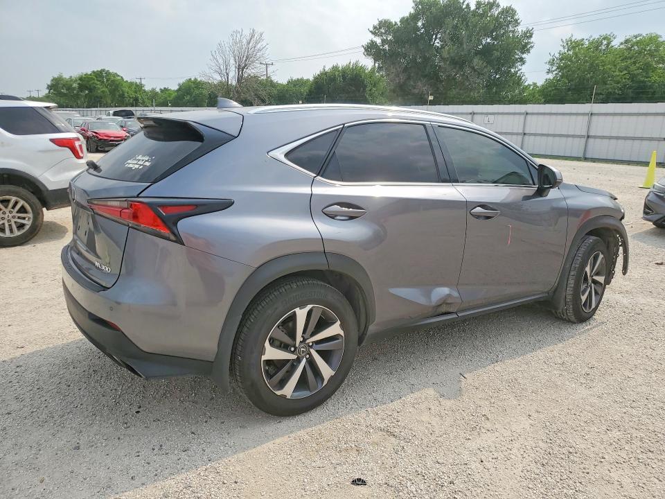 2020 Lexus Nx VIN JTJGARBZ3L2174372 COPART salvage auction — FRONT END, Tx - Salvage Vehicle Title, sold $8,800 on 2026-07-02 (photo 3)