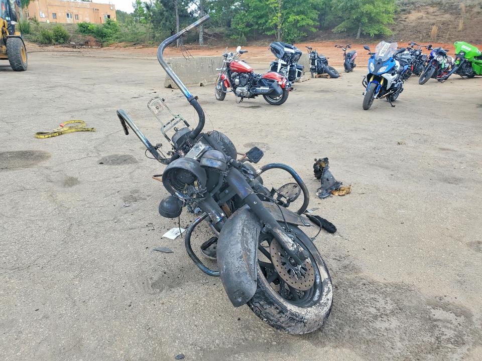 2009 Harley-davidson Flstc VIN 1HD1BW5109Y040398 COPART salvage auction — BURN, Sc - Cert Of Title-Salvage Fire, sold $50 on 2026-07-08 (photo 2)